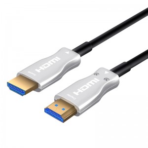 Оптичен HDMI кабел, HDMI 2.0 AM до AM, 4K @ 60HZ, 18Gps, RGB4: 4: 4 3D ARC
