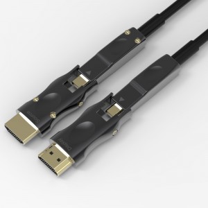Разглобяем конектор YUV 4: 4: 4 18.2 Gbps кабел 3D 4k 60HZ Hdmi оптичен кабел